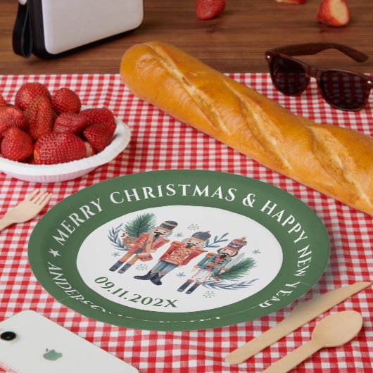 kerstnootmuskaten papieren bordje (Picknick)