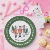 kerstnootmuskaten papieren bordje (Feest)