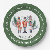 kerstnootmuskaten papieren bordje (Voorkant)