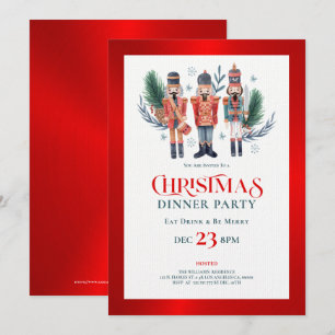 Kerstnootmuskietenfeestfeest Kaart