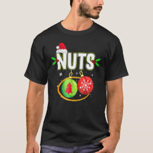 Kerstnoten bijpassende kastanjes Kerst Koppels Nu T-shirt