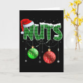 Kerstnoten Kerst Matching Koppel Kastanjes Kaart (Gele Bloem)