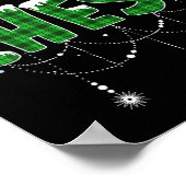Kerstnoten Kerst Matching Koppel Kastanjes Poster (Hoek)