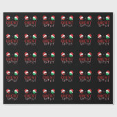 Kerstnoten Kerstmatching Kerstkoppels  Cadeaupapier (Vlak)