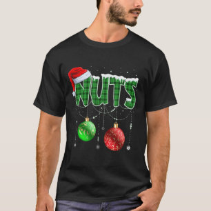 Kerstnoten Matching Familie Pret Kastanjes Kerstmi T-shirt