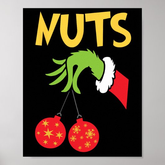 Kerstnoten Matching Kerstnoten Leuk Kerst Koppel Poster (Voorkant)