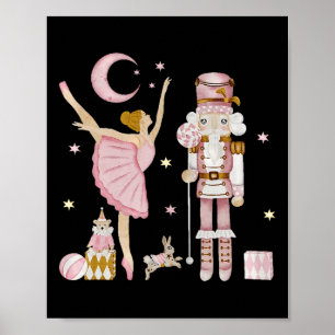 Kerstnotenkraker Ballet Schattigee kerstcadeaus vo Poster
