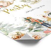 Kerstnotenkraker Vrijgezellenfeest Tea Welkom Poster (Hoek)