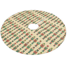 Kerstnotenkrakers op Licht Fleece Kerstboom Rok