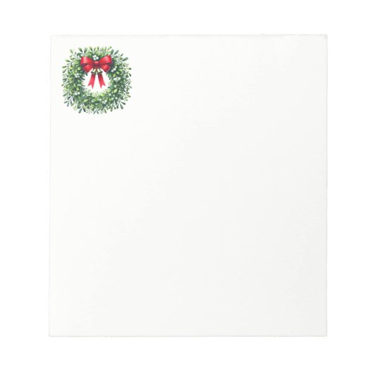 Kerstnotitieblok Notitieblok (Voorkant)