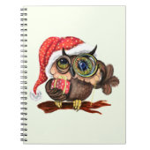 kerstNotitieboek Baby in Pet met cadeaus Notitieboek (Voorkant)