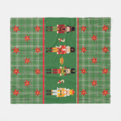 kerstNutkraker Fleece Blanket (Voorkant (Horizontaal))