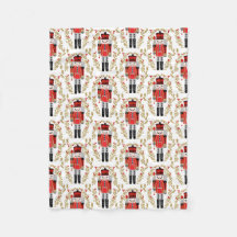 kerstNutkraker Fleece Blanket