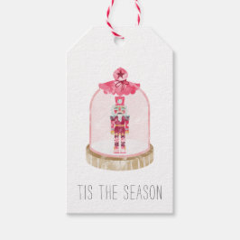 kerstNutkraker Speelgoed Soldier Snow Wereldbol Cadeaulabel