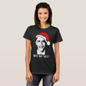 KerstObama Miss me en Obama Santa T-shirt (Voorkant volledig)
