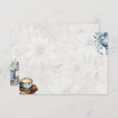 Kerstochtend Basic Blank Recept Kaart (Voorkant / Achterkant)