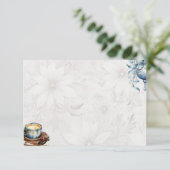 Kerstochtend Basic Blank Recept Kaart (Staand voorkant)