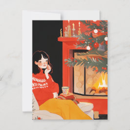 Kerstochtend Briefkaart