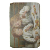 Kerstochtend (door Joseph Clark) Badmat (Voorkant Verticaal)