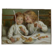 Kerstochtend (door Joseph Clark) Groot Cadeauzakje (Achterkant)