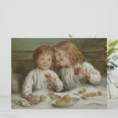 Kerstochtend (door Joseph Clark) Kaart (Staand voorkant)