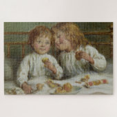 Kerstochtend (door Joseph Clark) Legpuzzel (Horizontaal)