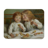 Kerstochtend (door Joseph Clark) Magneet (Horizontaal)