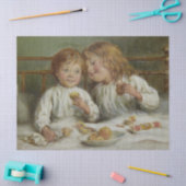 Kerstochtend (door Joseph Clark) Tissuepapier (Craft)