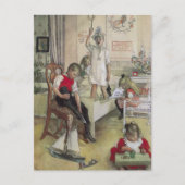 Kerstochtend Feestdagenkaart (Voorkant)