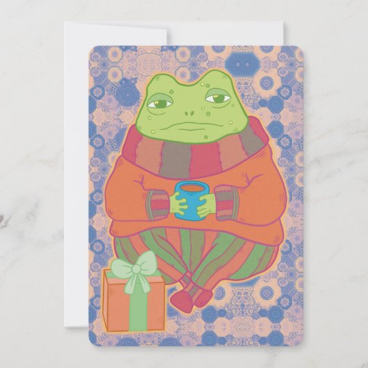 Kerstochtend Feestdagenkaart (Voorkant)