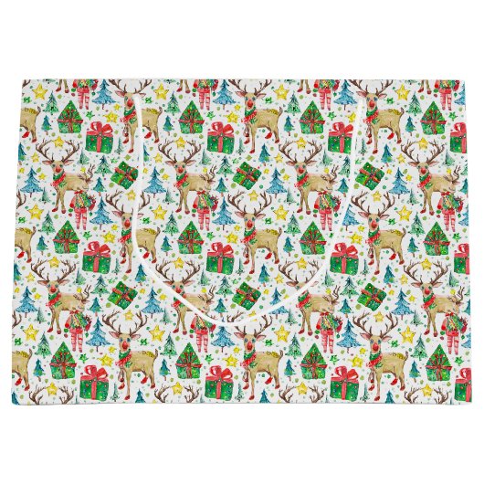 Kerstochtend Groot Cadeauzakje (Voorkant)