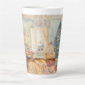 Kerstochtend latte Mok (Voorkant)