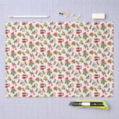 Kerstochtend met cacao en marshmallows tissuepapier (Craft)