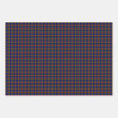 Kerstochtend Schots toneelpatroon Inpakpapier Vel (Voorkant 3)