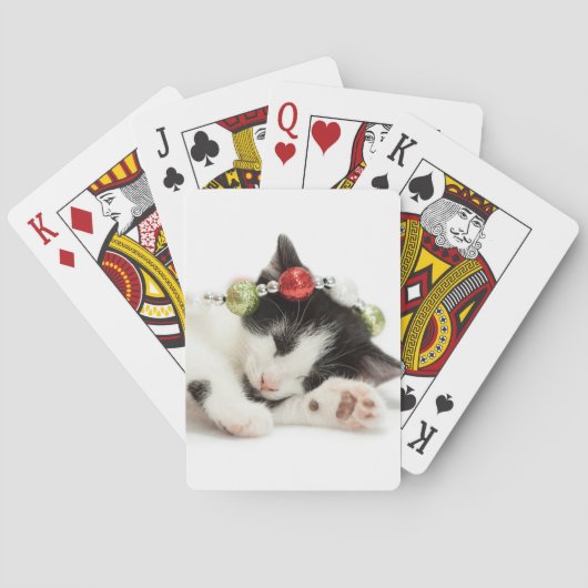 Kerstochtend Speelkaarten (Achterkant)