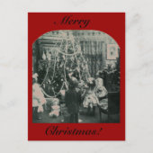 Kerstochtend - Stereoview Feestdagenkaart (Voorkant)