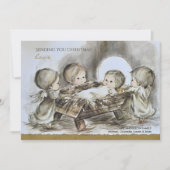 Kerstochtend Vakantie Kaart (Voorkant)