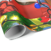 Kerstochtendverdringerpapier Cadeaupapier (Rol Hoek)