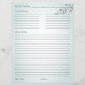 Kerstolie en Berries — Recipe Kaart (Achterkant)