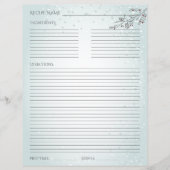 Kerstolie en Berries — Recipe Kaart (Voorkant)