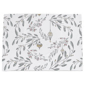 kerstolie en bessen groot cadeauzakje (Voorkant)