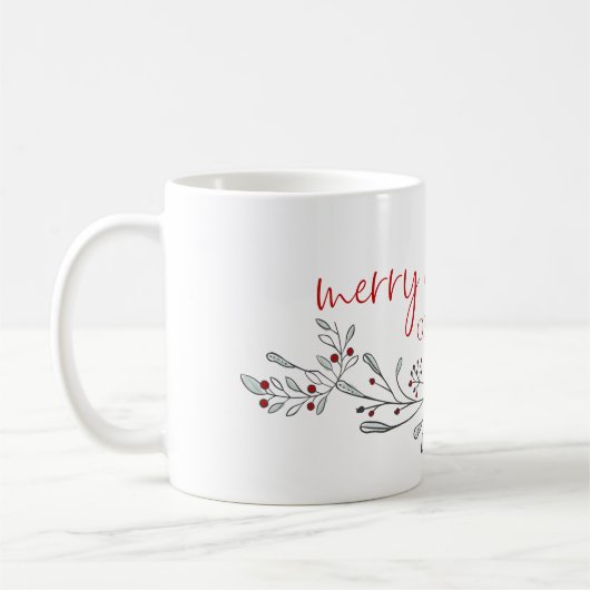 kerstolie en bessen koffiemok (Links)