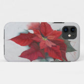 kerstolie van Poinsettia Case-Mate iPhone Case (Achterkant (horizontaal))