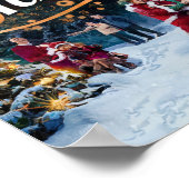 Kerstolieverfschilderij voor Posters & Prints #1 (Hoek)