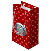 Kerstolifant cartoon klein cadeauzakje