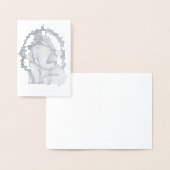 kerstolifant folie kaarten (Display)