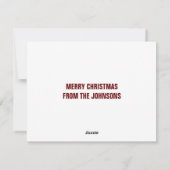 Kerstolifant in Cute Santa Claus Pet Green Feestdagenkaart (Achterkant)