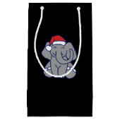 Kerstolifant Klein Cadeauzakje (Voorkant)