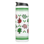 Kerstolifant Tumbler Thermosbeker (Geroteerd rechts)