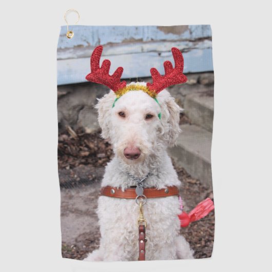 KerstOllie Golfhanddoek (Voorkant)